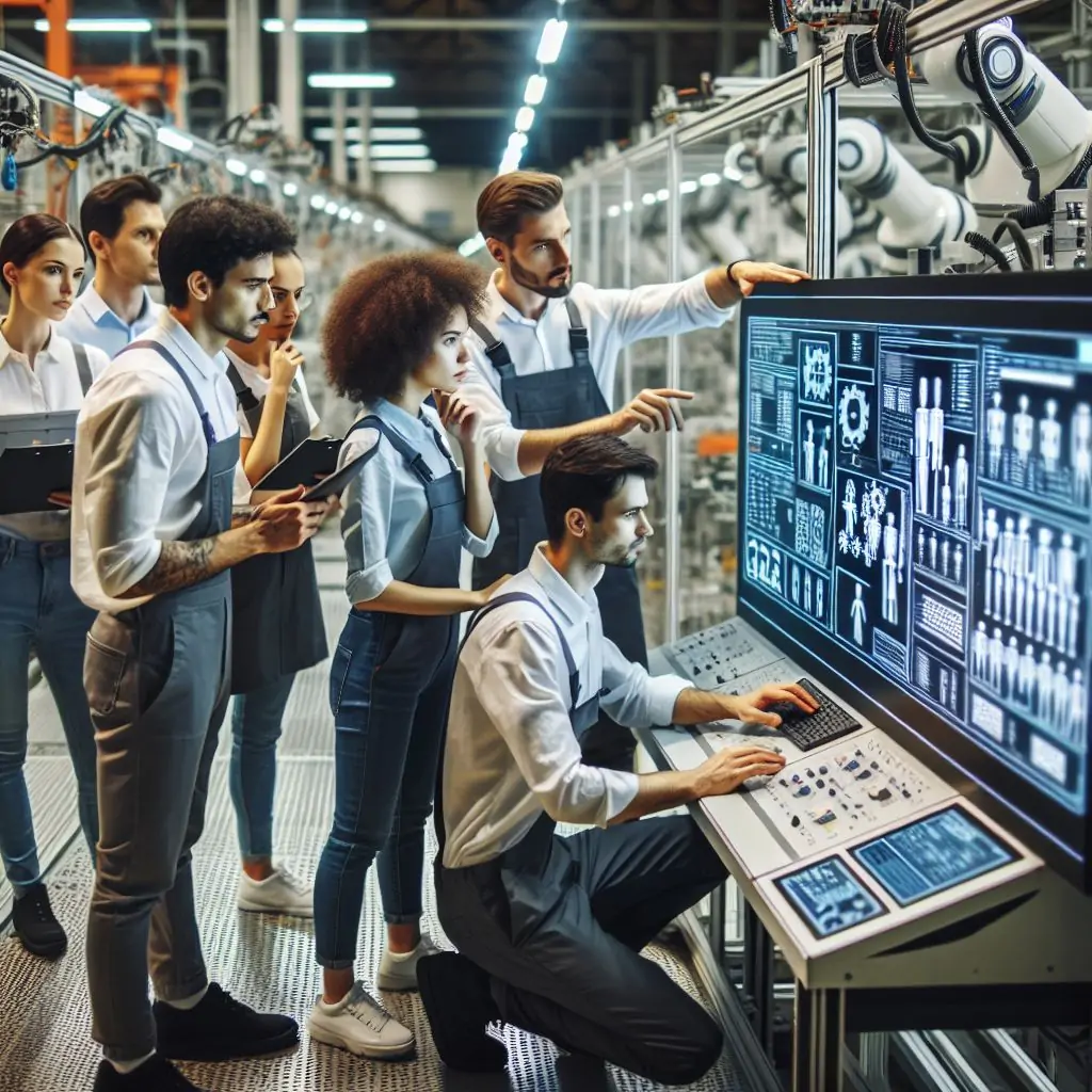 Revolução na Indústria: Como a Automatização em UX/UI Está Transformando a Robótica